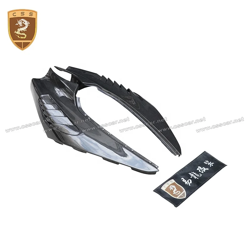 Для Mclaren 720S Vors Style сухое углеродное волокно широкоугольные Автомобильные Боковые