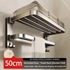aste doppie inferiori doppia piega -50 cm