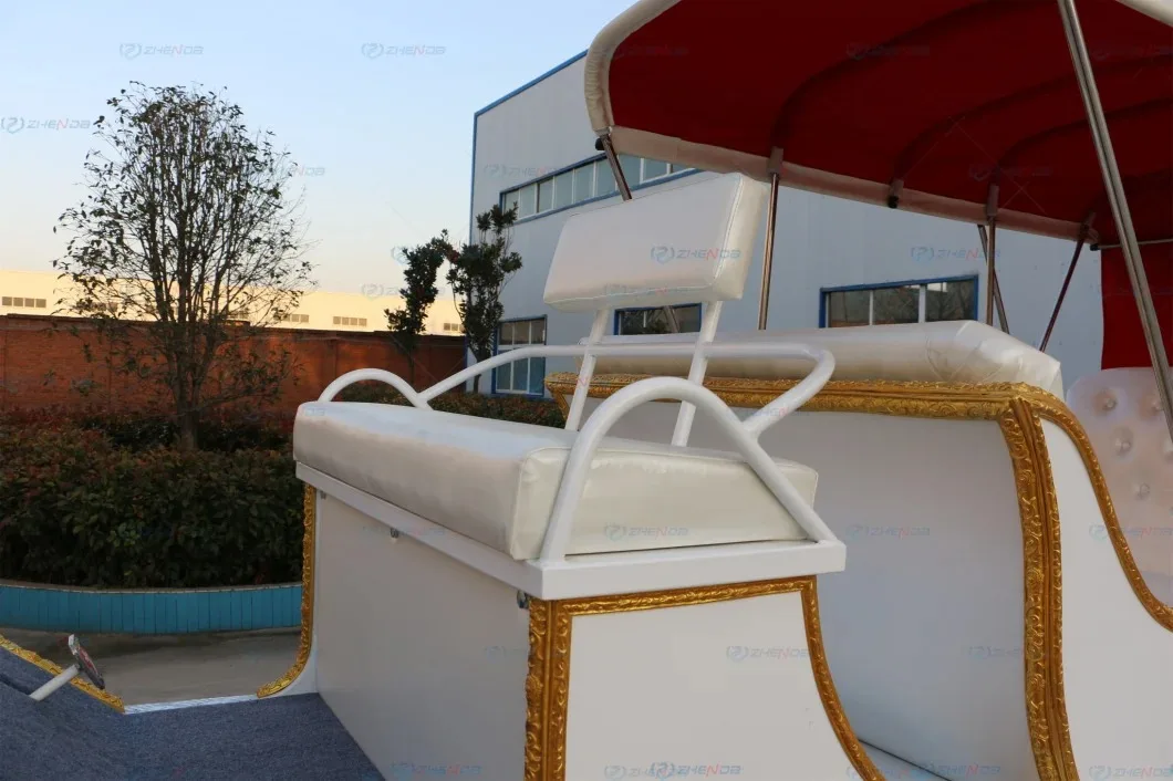 Cheap Price Electric Sightseeing Horse Carriage  / Romantic wedding carriage for Sale
