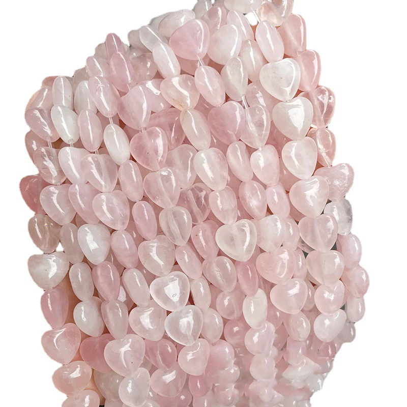 Ronde Rozenkwarts kralen van 10 mm
