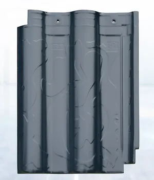 Modern Hotel-Grade Flat Design Plain Roof Tiles Grey Clay Windproof and Stylish