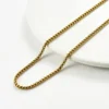 Cadena de oro de 24 pulgadas