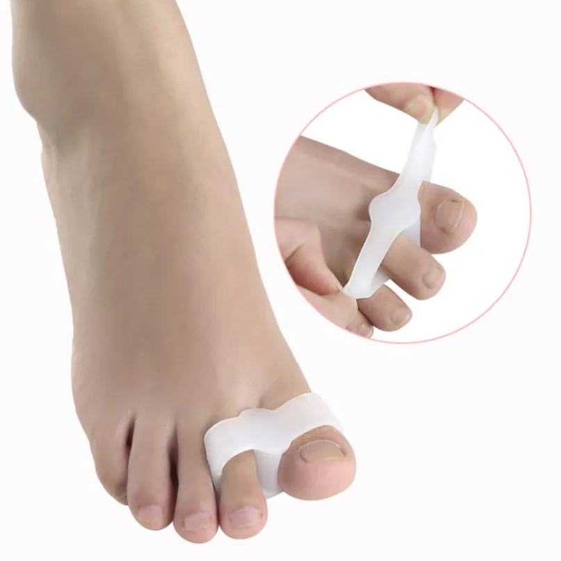 2 петли гелевые разделители пальцев ног корректор бурсита прокладки для бурсита