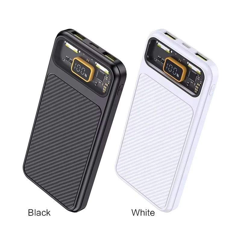 KAKUSIGA Power Band Custom Portable Mini Power Bands PC+ABS Material 10000mAh Battery Capacity USB Super Fast Charging Power Ba