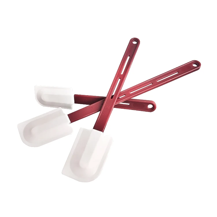 Bakest  Long  Plastic Handle  Cake Spatula  Batter Cream  Cake Tools Baking Pastry Silicone Spatula