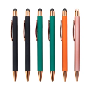 High Quality 2-in-1 Multifunction Touch Screen for Stylus Ballpoint Pen with Custom Logo