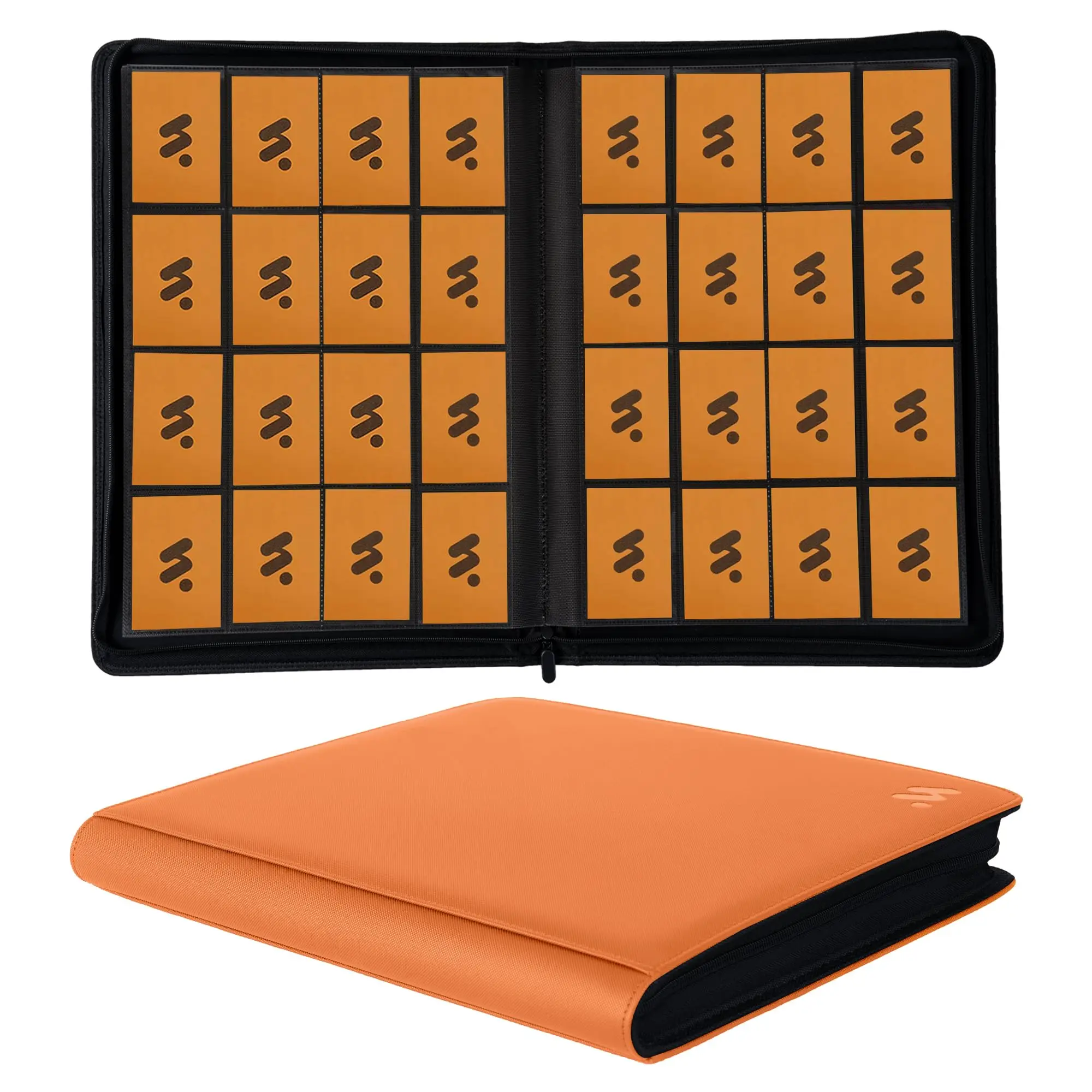 PU Leather Premium Card Binder - 16 Pockets Trading Album