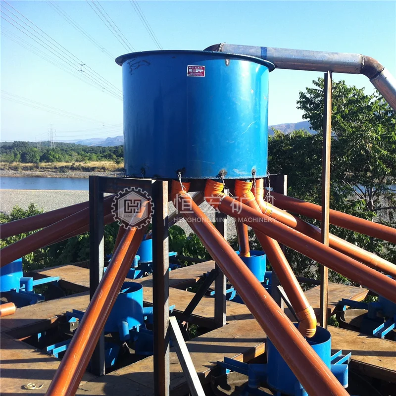 (Most Economical Price) Chrome Ore Processing Plant Spiral Separator Titanium Gravity Separator Henghong Coal Spiral Chute 50kg