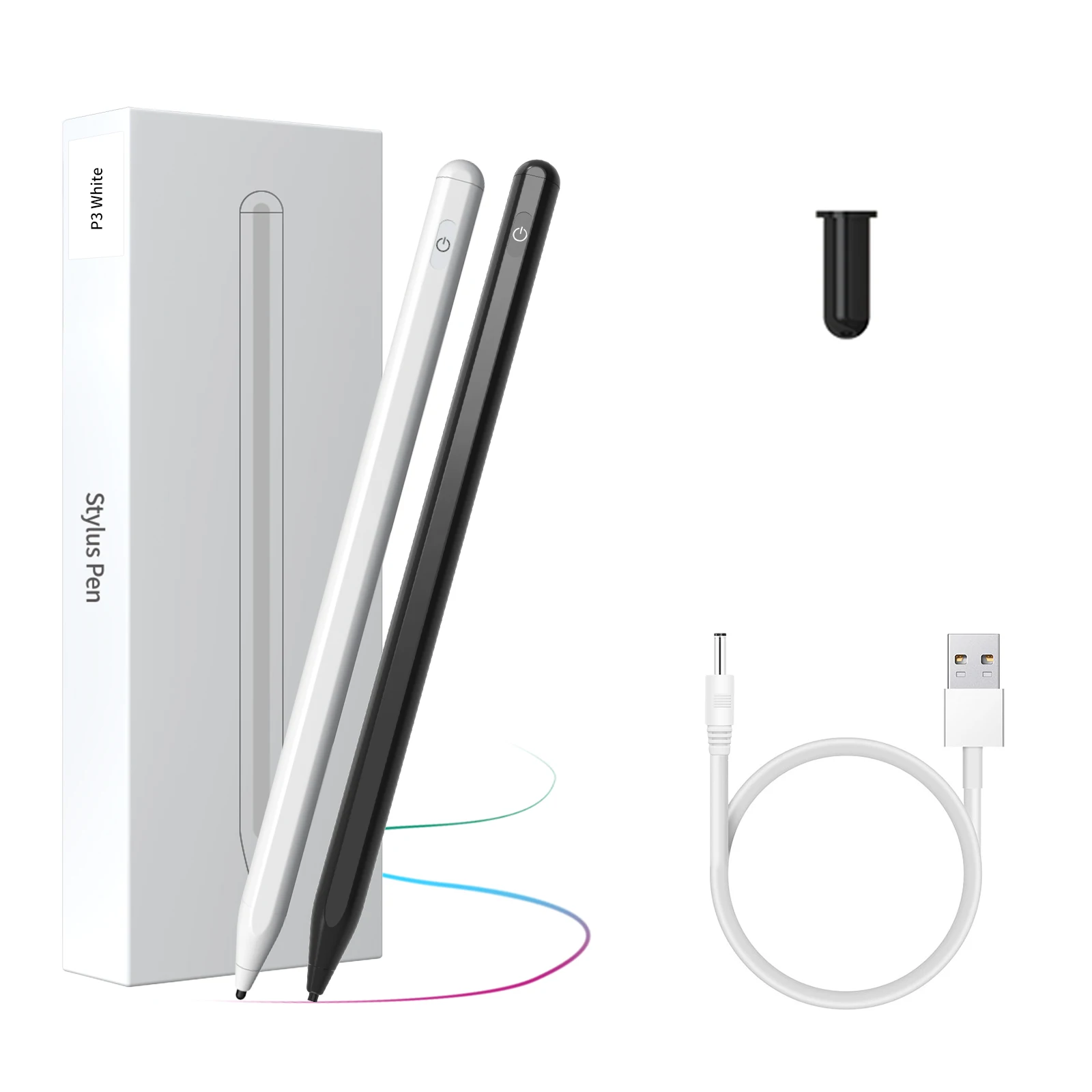 Высококачественный стилус P3 сенсорный оптовая продажа универсальный для ipad stylus BASIX