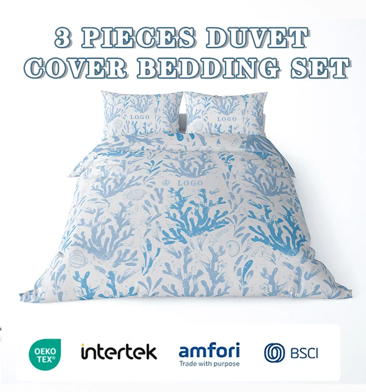 Luxury Fashion Design Polyester Quilt Cover Set Duvet Cover Pillowcase Bedding Set Without Comforter supplier