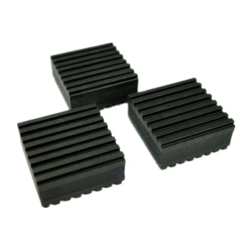 Custom Neoprene Rubber Vibration Isolation Pad Shear Flex Isolator Pad