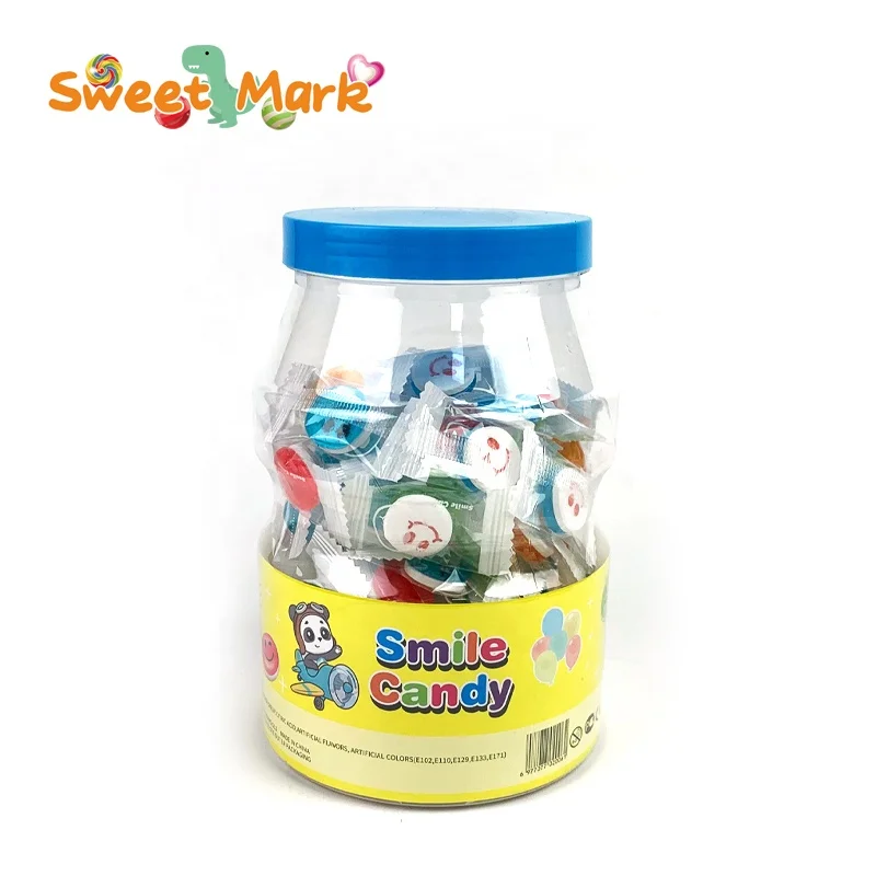 Smile Candy - Direct Factory Colorful Sweet Sour Fruit Flavor