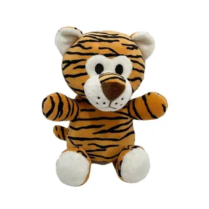 Factory Custom Wholesale Plush Animal Soft Tiger Toy Customize