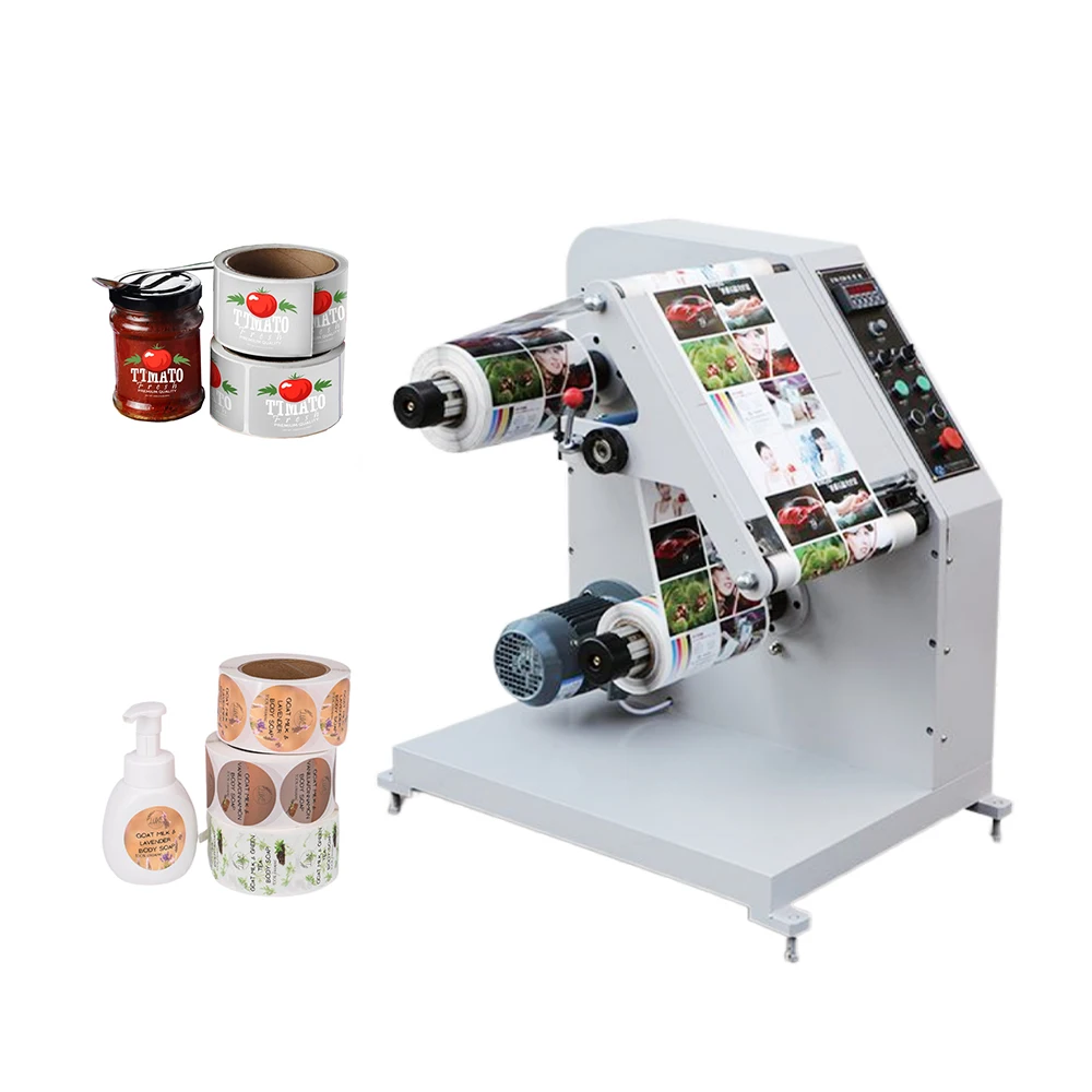 Label Inspection Machine for Round Adhesive Waterproof Synthetic Paper Bottle Label Roll Label Sticker Printing Inspect Machine