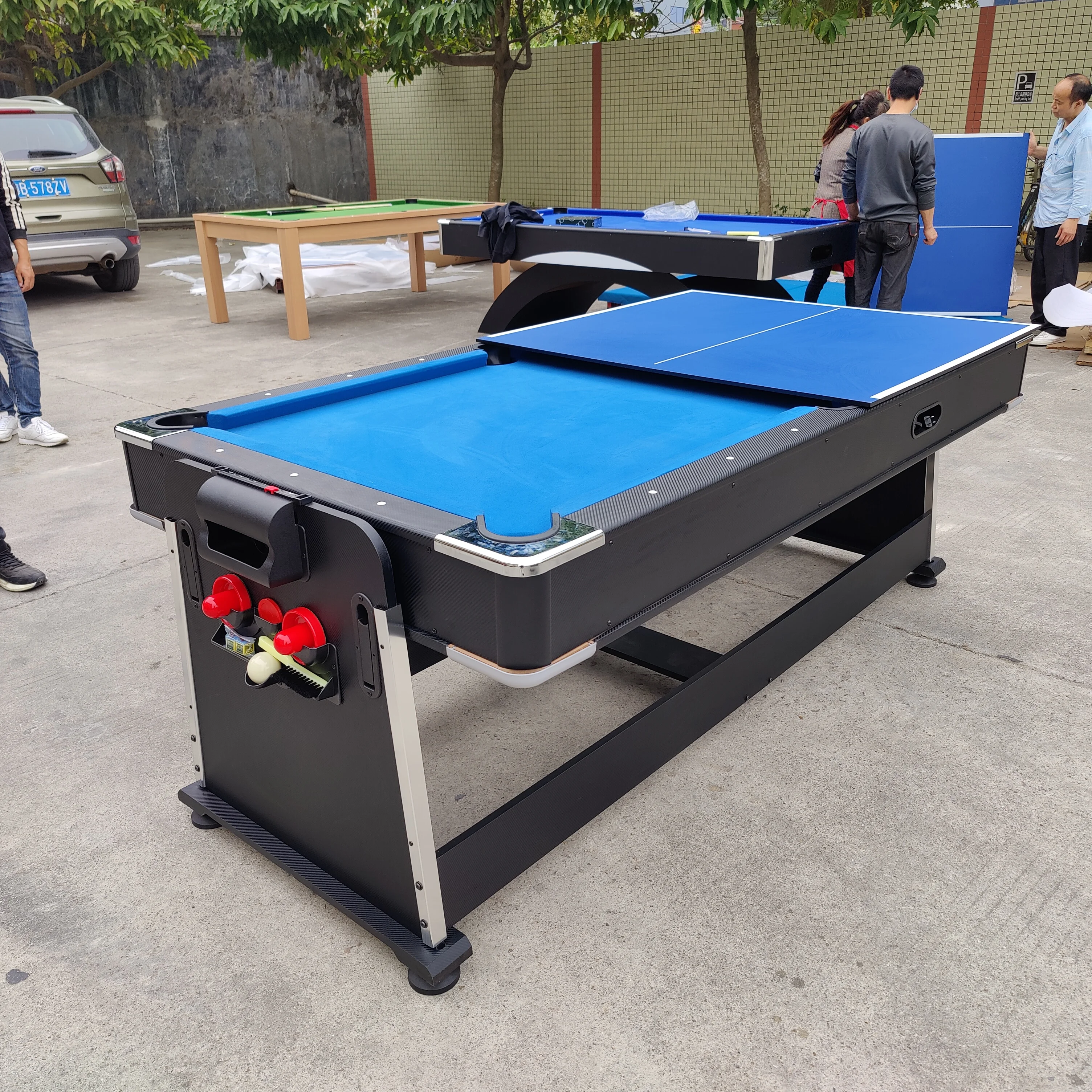 Buy Wholesale China Szx 7ft Cheap 3 In 1 Multi Game Billiard Table With  Pool ,air Hockey,tennis Table For Kids And Adult & Snooker Table Usa at USD  238