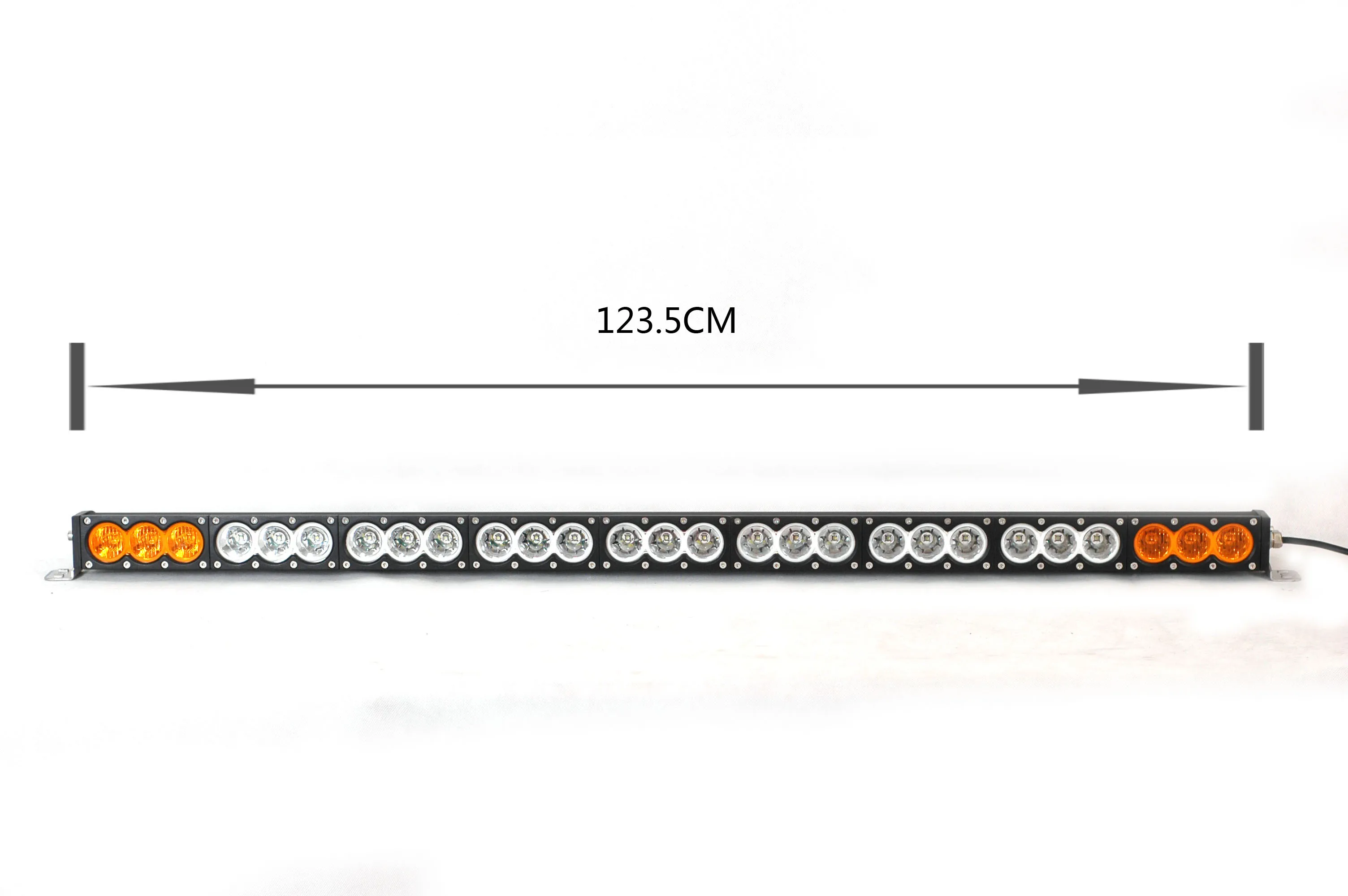 
 Однорядная светодиодная световая балка 48 дюймов 50 дюймов 270 Вт для грузовиков, внедорожников, 4x4, внедорожников 30 Вт 90 Вт 180 Вт 240 Вт 300 Вт  