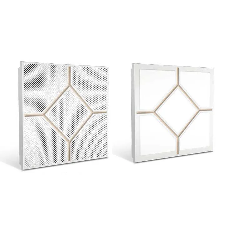 Modern Design Square and Strip False Ceiling Tiles Soundproof Exterior Wall Construction Material for Balcony From China
