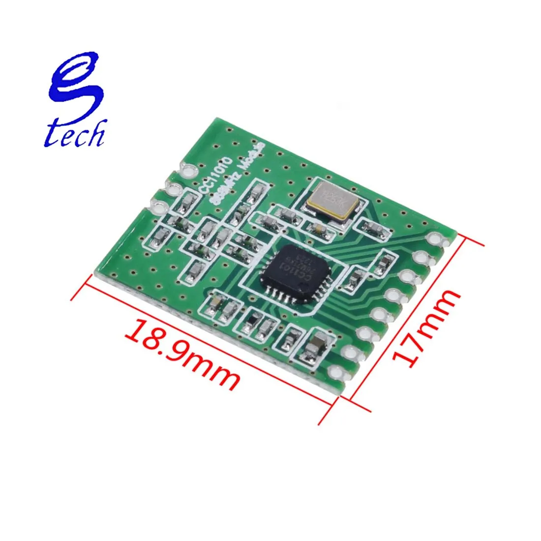 TI Wireless Module and SPI Interface with 433/868Mhz RF Data Transceiver Long Distance Transmission Smart Home Automation CC1101