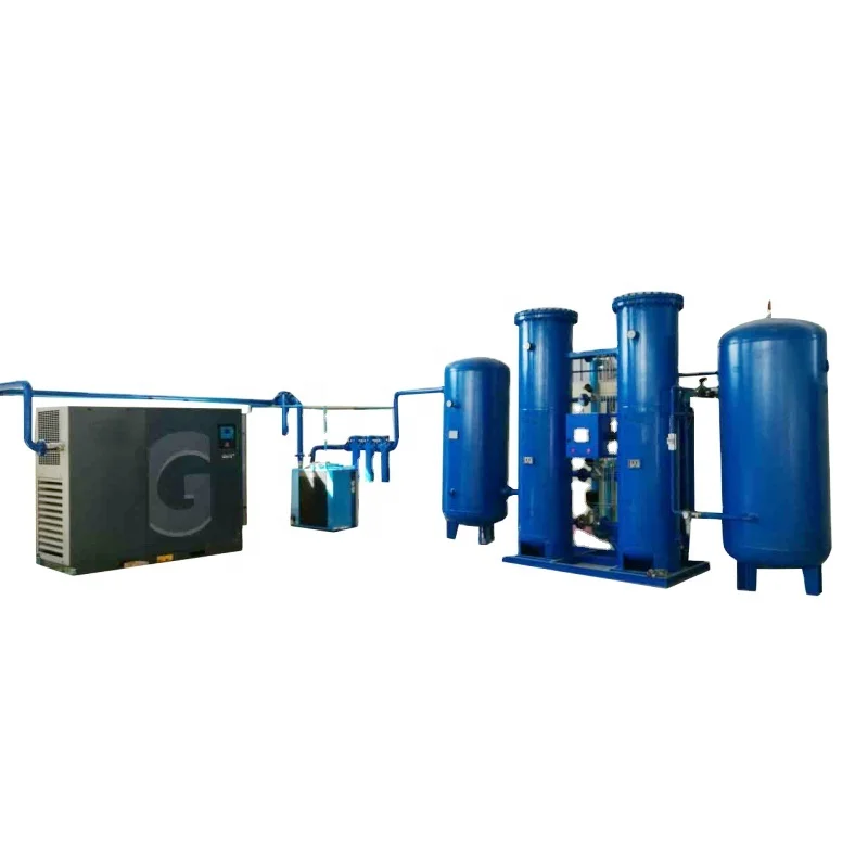 Containerized O2 plant plug&play 20Nm3/h Filling station oxygen psa hi-quality&purity Containerized psa oxygen generator price