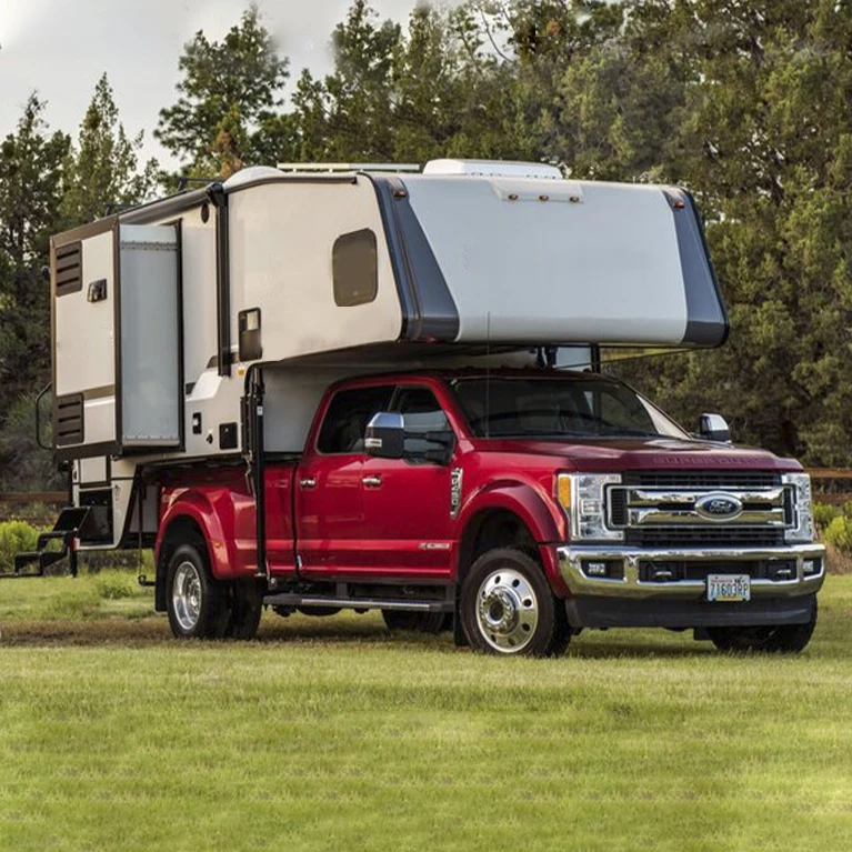 Ecocampor 4x4 Pop up Slide on Fiberglass Truck Bed Camper