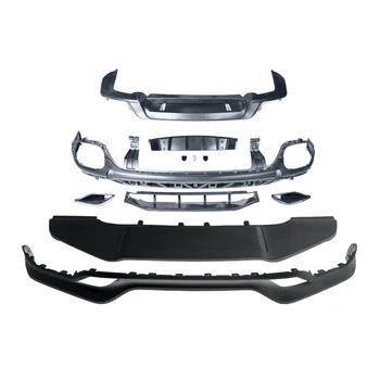 Tkt Style Bodykit TKT Bumper Front Lip Rear Diffuser PP Material New Condition for Porsche Cayenne 2015-2017 958.2