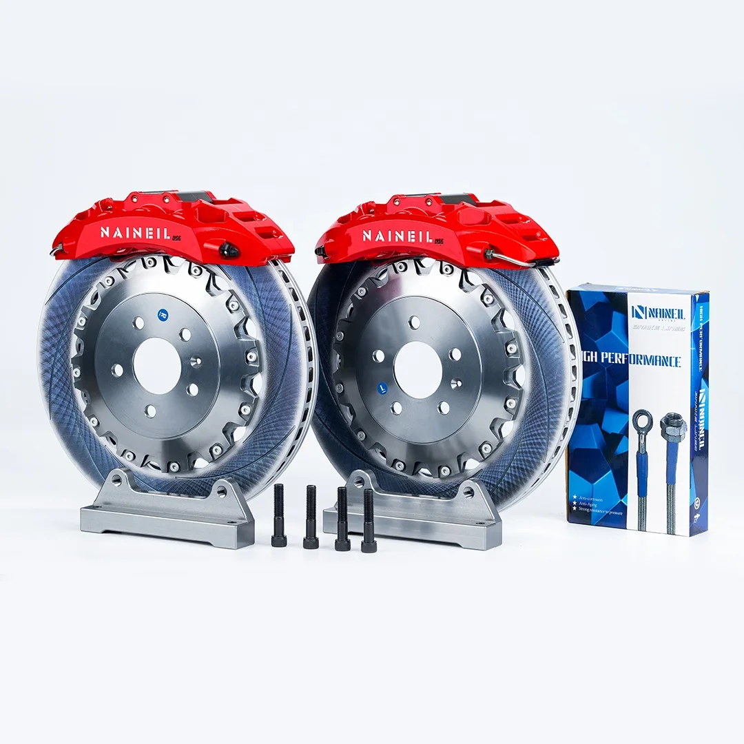 High Performance Racing 6 Piston Auto Brake Systems Car Brake Calipers Big Brake Kit for Ford F-150 Chevrolet Dodge RAM Jeep