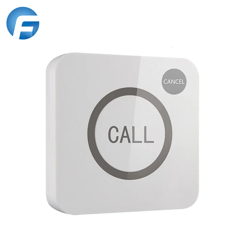 Touch Two-Button Pager Nurse Calling System Call System Waterproof Wireless Call Button