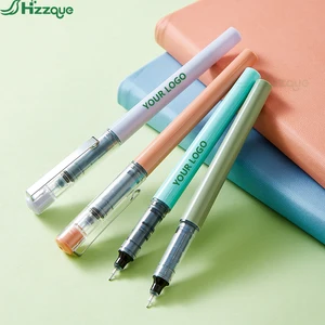 Best Selling Custom Logo Multi-Color Gel Pen Adorable Logo Printed Ball Pen Promotional Advertising Gift 0.5mm Writing Width