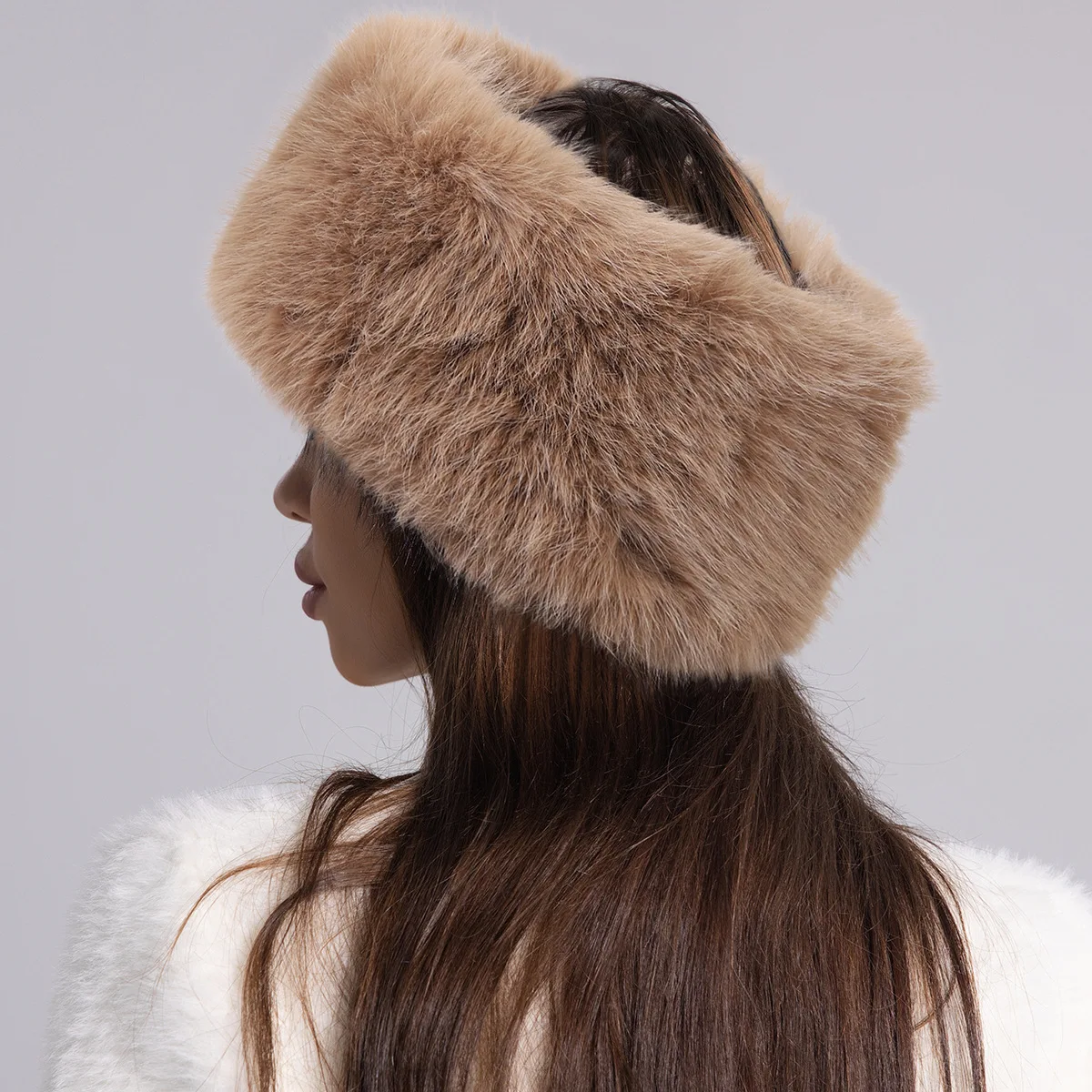 HZM-60751 Russian Faux Fur Hat for Women - Warm & Comfy