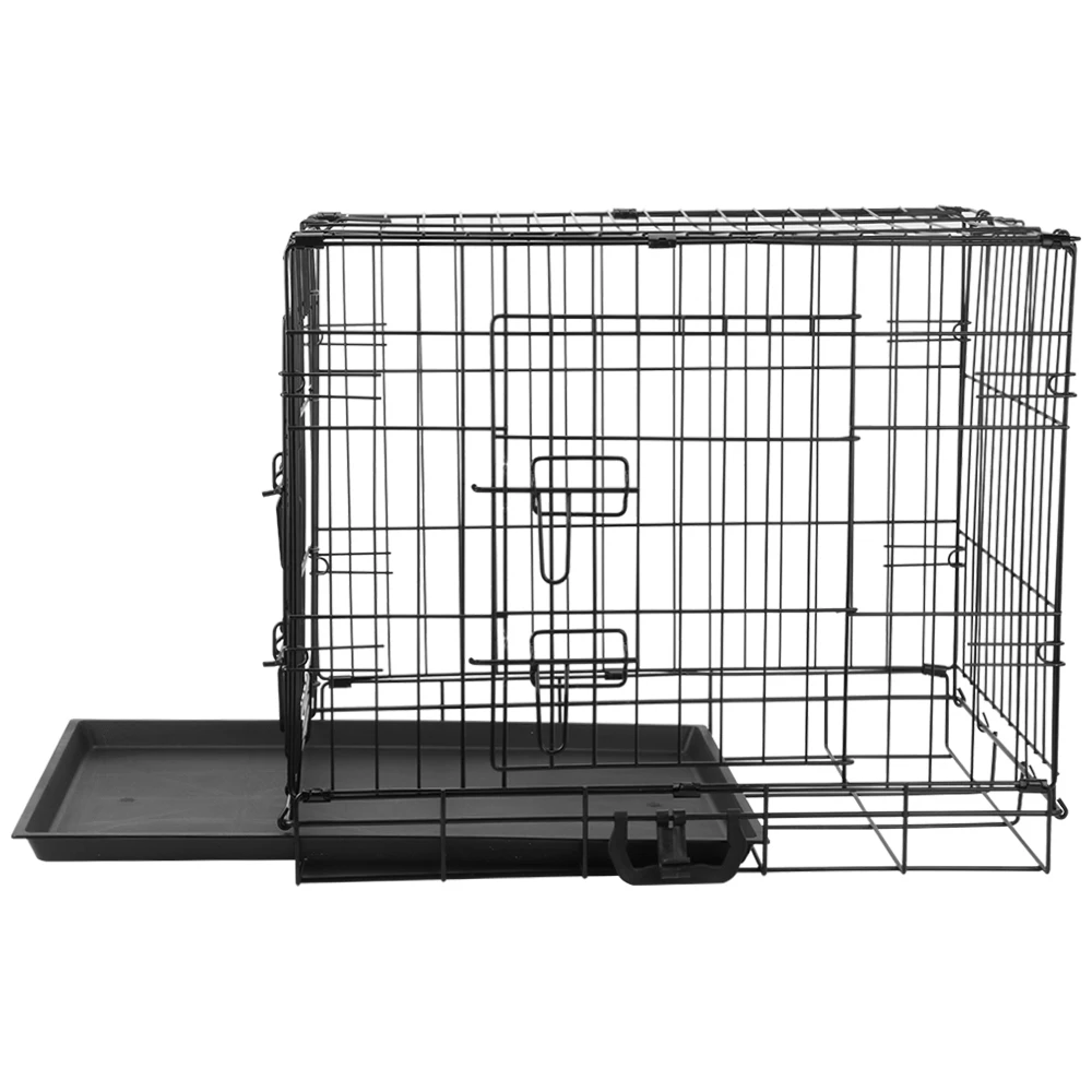 Best-selling Pet Cage Folding Wire Foldable Dog Cage Metal Kennel  Dog Cage for Large Dog