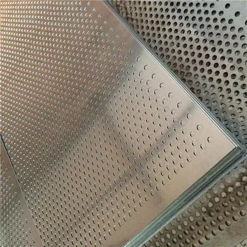 Customized 201 304 316 420 430 round hole stainless steel metal plate perforated plate/Metal Perforated Screen mesh