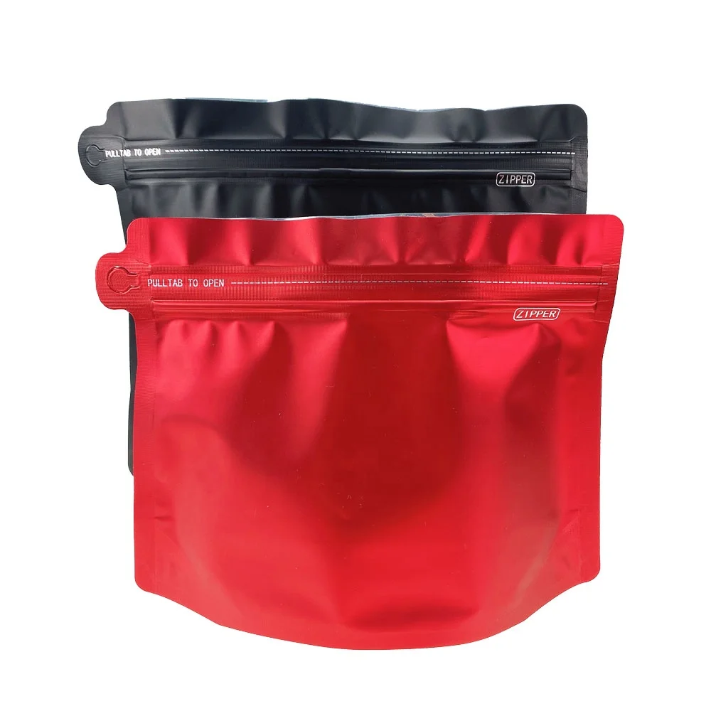 100g 150g 250g 500g Matte Printing Stand up Ziplock Aluminum Foil Empty Coffee Bag