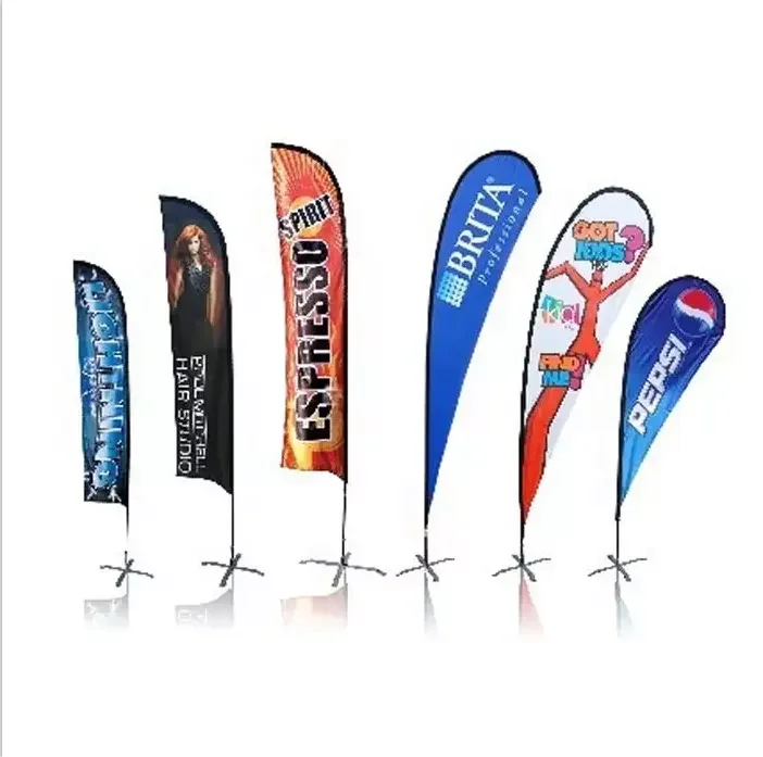 Alibaba.com: Custom Advertising Windless Teardrop Flags, Beach Banners ...