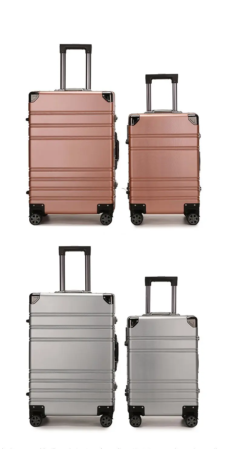 24-inch Aluminum-frame Large-capacity Trolley Case