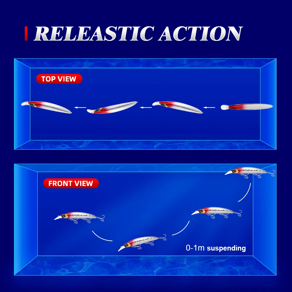 HONOREAL 110mm 20g Fly Diver 110SP Custom Manufacturer Fish Lure Bait Hard Body Fishing Lure Making