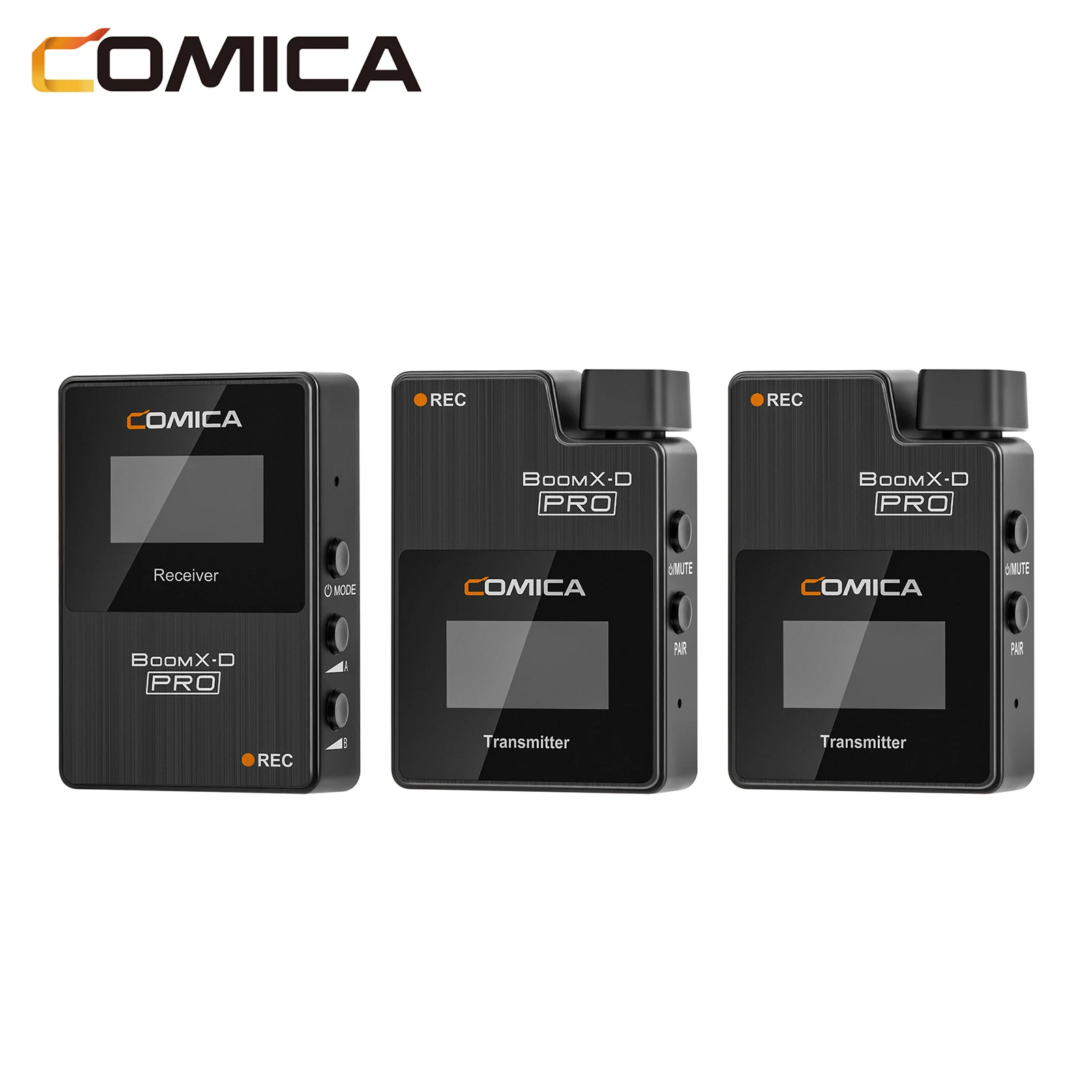 25%OFF】 Comica Boomx-d Pro  D22.4gデュアルチャンネルワイヤレスマイク100mデジタル一眼レフミラーレスカメラスマートフォンコンピューターの有効範囲 Buy Comica  Boomx-d Pro D2 Wireless Microphone,Comica Boomx-d Pro D2