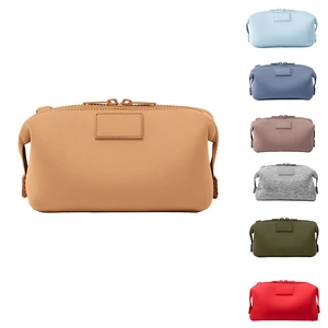 Custom Logo Women Makeup Pouch Small Zipper Neoprene Cosmetic Bag