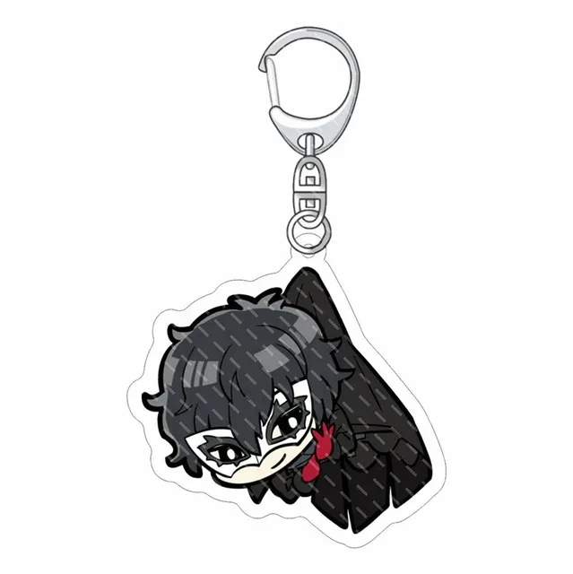 Persona Keychain Single Sided Acrylic Cartoon Key Chain Pendant Anime  Accessories Keyring Hot Sale