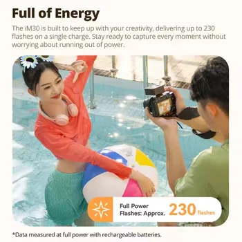 GODOX IM30 Flash Camera Flash Portable Wireless Transmission Speedlite Flash for Canon Nikon Sony Fuji Olympus product image