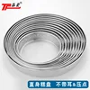 Non-stick, straight-edged cake pan, no handles