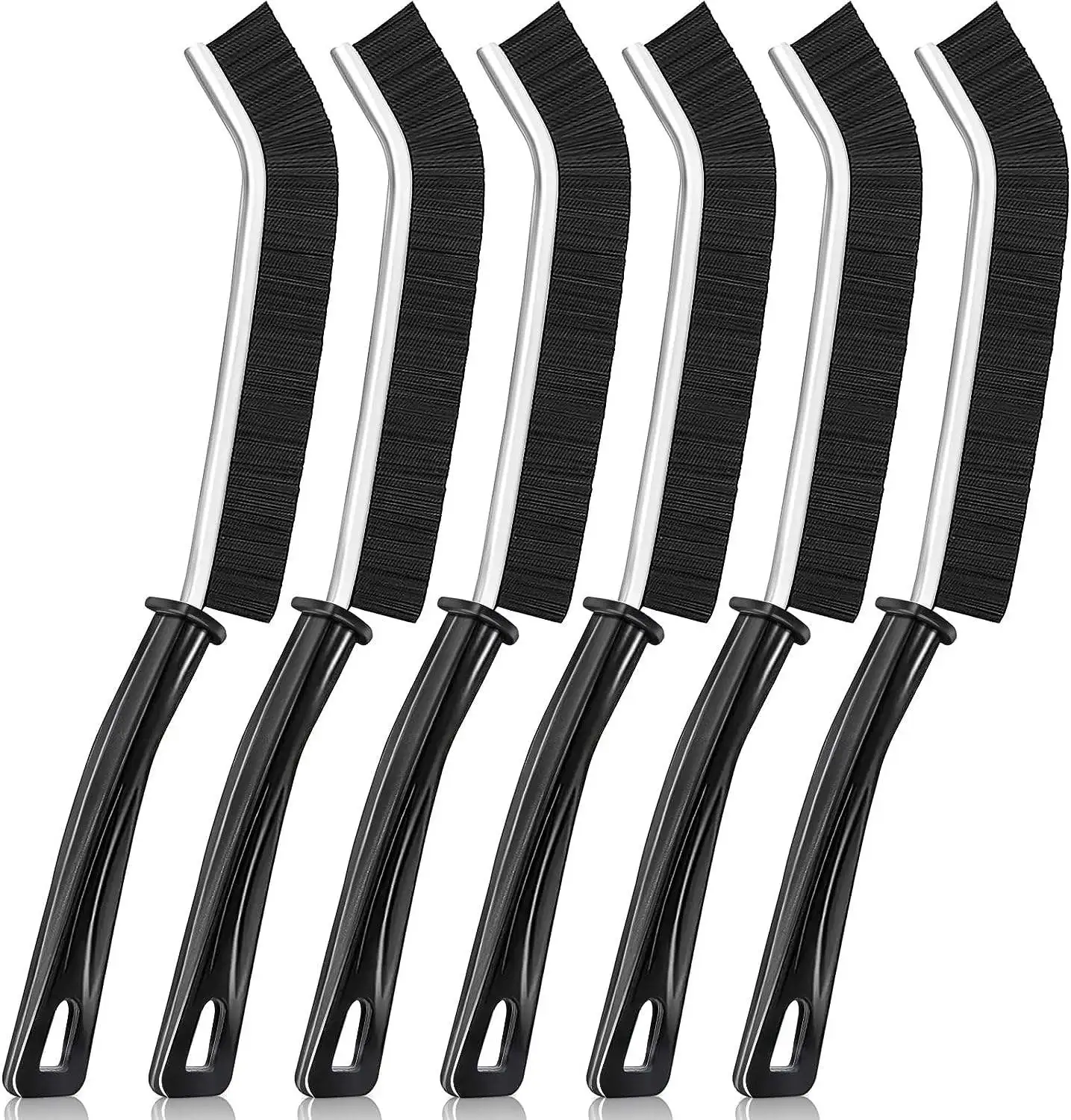 Brosse De Nettoyage Pour Rainures & Joints | Poils Durs Pour Salle De Bain, Fenêtres, Zones Difficiles D'Accès