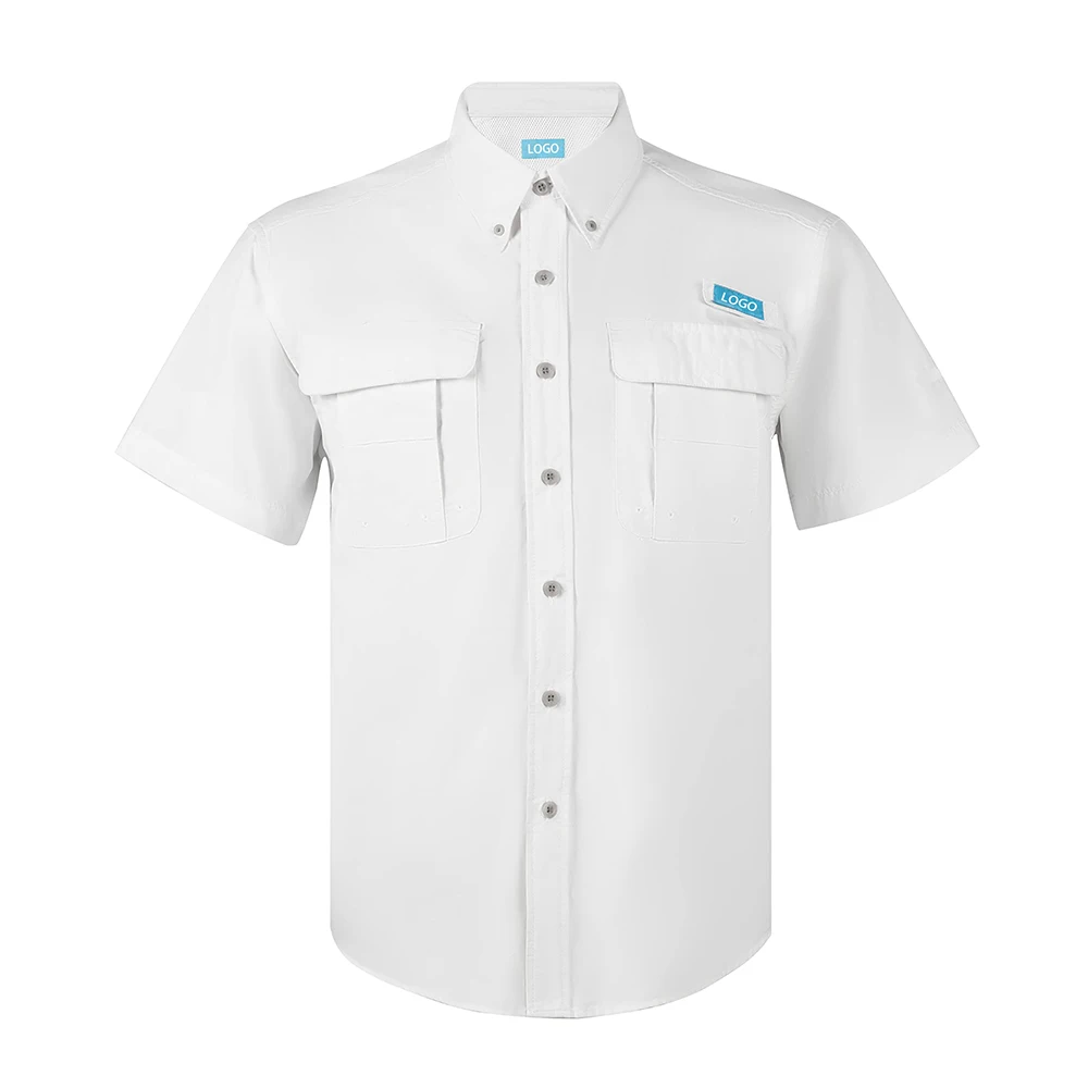 Design Luxury High Quality Jersey Button Up Fishing Shirts Uv ...