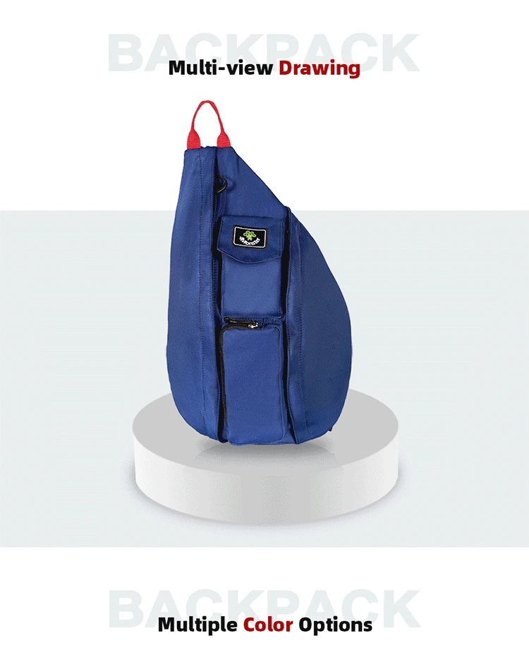 Waterproof Portable Custom Logo Wireless Charging Backpack