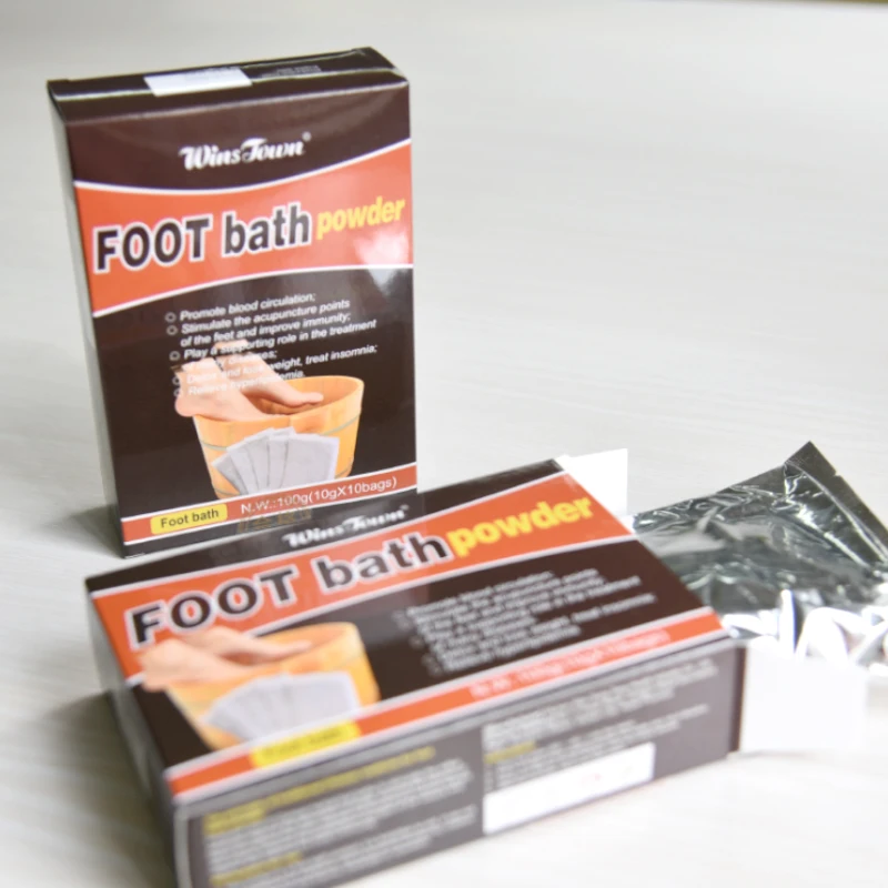 Китайский поставщик травяной порошок для массажа ног полынь