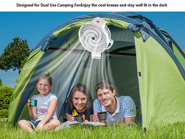 Portable Clip Fan, 360, LED - detail 12