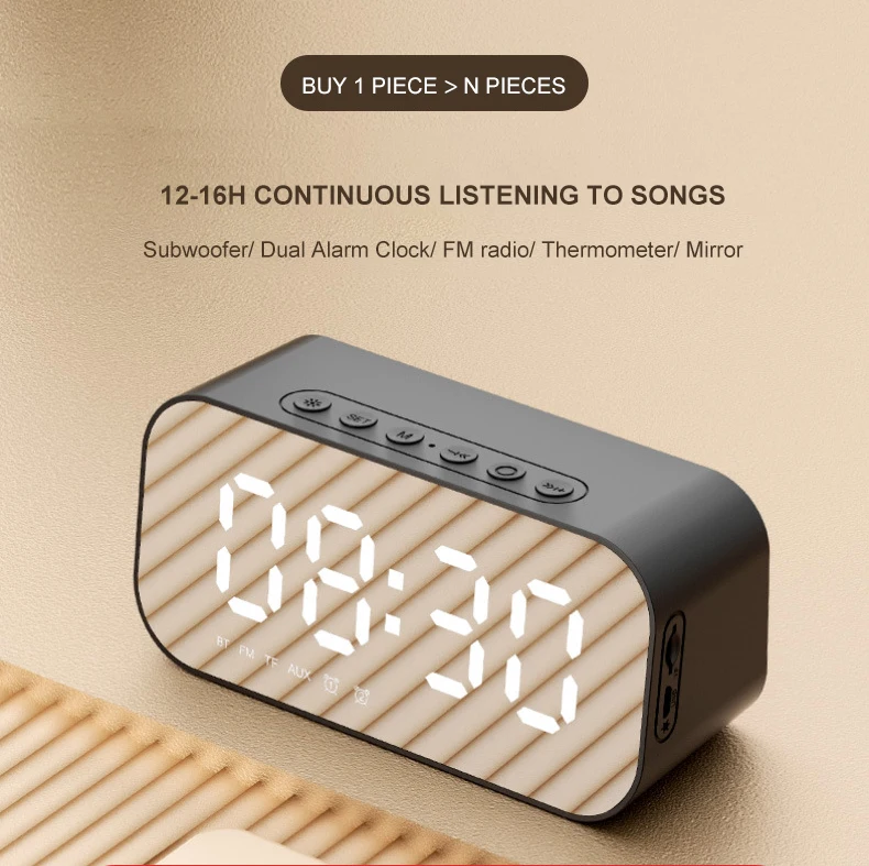 2020 Amazon Top Seller Cheap Home Subwoofer Wireless Bluetooth Speakers Waterproof Outdoor Sports Portable Blue tooth Speaker - ANKUX.COM