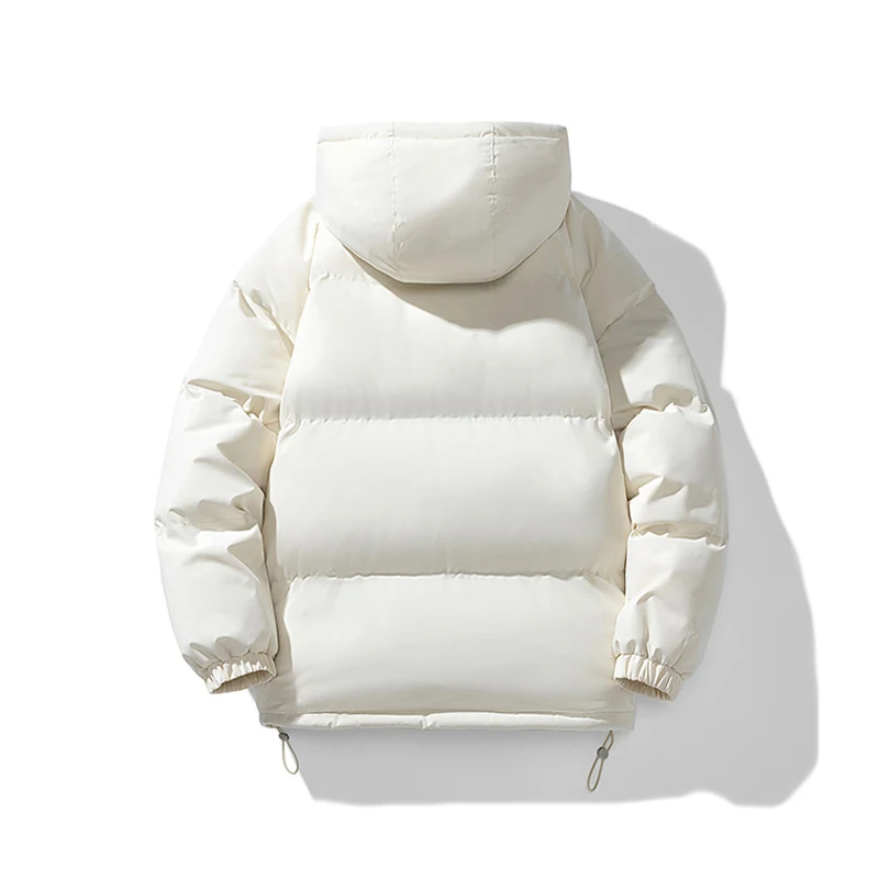 Unisex Winter Puffer with Custom Drop Shipping Poly Filled Warm Padded Down Coat Overcoat mens_voghion.com