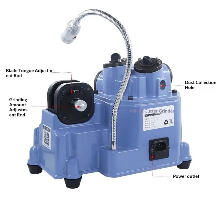 TEBAK Advanced Precision End Mill Grinder Cutting Edge Technology Advanced Grinding Machine