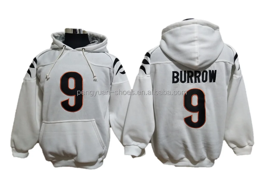 Wholesale Custom #1 Ja'Marr Chase #2 Evan McPherson #9 Joe Burrow #28 Joe  Mixon Jersey Embroidered American Football Sweater Winter Hoodie From  m.alibaba.com