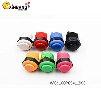 High Quality Game 24mm/28mm Arcade Push Button for Game Machine Arcade Switch Fish Game Button